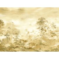 Панно Zambaiti Parati Satin Flowers IV Винил на флизелине (3*5,1) Коричневый, Пейзаж/Деревья арт-Z66883 — фото 1, Обои для стен