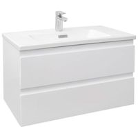 Тумба под раковину Jacob Delafon Madeleine 80 подвесная Белый глянец арт-EB2053-J5 — фото 1, Тумбы под раковину