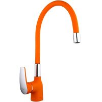 Смеситель для кухни Frap Оранжевый арт-F4453-02 — фото 1, Смесители для кухни