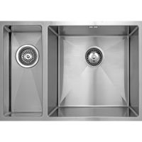 Кухонная мойка Seaman Eco Marino Нержавеющая сталь арт-SME-635DL.A — фото 1, Кухонные мойки