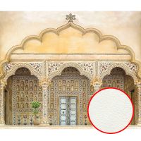 Фреска Ortograf Восток 5694 Фактура флок FLK Флизелин (3,2*2,7) Бежевый, Архитектура арт-5694 (флок FLK) — фото 1, Фрески