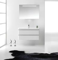 Тумба с раковиной Parly Spa Gucci 60 10116 подвесная Белая глянцевая арт-Gucci60 — фото 4, Тумбы с раковиной