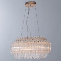 Товар: Люстра Artelamp Jastin Прозрачная Золото арт-A2848SP-5GO - фото 2 Люстра Artelamp Jastin Прозрачная Золото арт-A2848SP-5GO — фото 2, Люстры