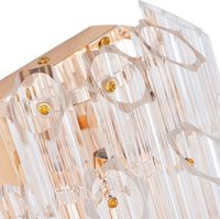 Настенный светильник Artelamp Jactin Золото Прозрачный арт-A2848AP-2GO — фото 3, Бра