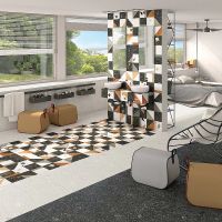 Керамогранит Arcana Ceramica Stracciatella Miscela-R Nacar 80x80см арт-ARC_STR_MN_ — фото 2, Керамогранит