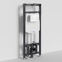 Инсталляция WasserKRAFT Alme для унитаза с Белой клавишей смыва арт-15TLT.010.ME.WH01 — фото 1, Инсталляции для унитазов