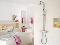 Душевая система Grohe Tempesta Cosmopolitan 160 Хром арт-27922000 — фото 5, Душевые стойки