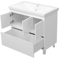 Товар: Тумба с раковиной Misty Алиса 90 Белая арт-УТ000011238 - фото 4 Тумба с раковиной Misty Алиса 90 Белая арт-УТ000011238 — фото 4, Тумбы с раковиной