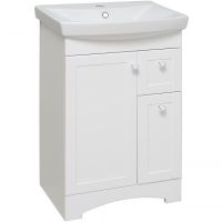 Тумба под раковину Runo Мерида 55 Белая арт-00-00000738 — фото 1, Тумбы под раковину