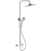 Душевая система Gappo G03-8 Белая Хром арт-G2403-8 — фото 1, Душевые стойки