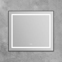 Товар: Зеркало BelBagno Kraft 88.5 с подсветкой с подогревом Черное с сенсорным выключателем арт-SPC-KRAFT-885-785-TCH-WARM-NERO - фото 1 Зеркало BelBagno Kraft 88.5 с подсветкой с подогревом Черное с сенсорным выключателем арт-SPC-KRAFT-885-785-TCH-WARM-NERO — фото 1, Зеркала в ванную комнату