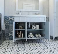 Товар: Тумба под раковину Caprigo Borgo 100 Белая матовая арт-33414-B231 - фото 3 Тумба под раковину Caprigo Borgo 100 Белая матовая арт-33414-B231 — фото 3, Тумбы под раковину