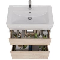 Товар: Тумба под раковину Lemark Combi 80 подвесная Дуб кантри Белый глянец арт-LM03C80T-dub - фото 3 Тумба под раковину Lemark Combi 80 подвесная Дуб кантри Белый глянец арт-LM03C80T-dub — фото 3, Тумбы под раковину