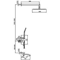 Товар: Душевая система Gappo Хром арт-G7107 - фото 15 Душевая система Gappo Хром арт-G7107 — фото 15, Встраиваемые душевые комплекты