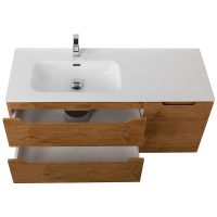 Тумба под раковину BelBagno Etna 100 L подвесная Rovere Nature арт-ETNA-1000-2C-1A-SO-RN-L — фото 8, Тумбы под раковину