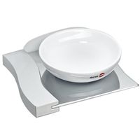 Мыльница настенная Schein Swing Хром, Белый арт-322C — фото 1, Мыльницы