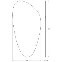 Зеркало Evoform Primary 120х60 со шлифованной кромкой арт-BY 0119 — фото 7, Зеркала в ванную комнату