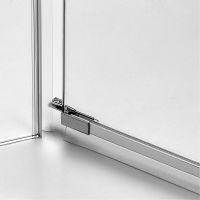 Душевой уголок New Trendy Avexa Chrome 120х110 L профиль Хром стекло прозрачное арт-EXK-1511 — фото 10, Прямоугольные душевые уголки