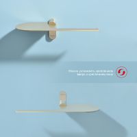 Держатель туалетной бумаги Raglo с полкой Золото матовое арт-R300.03.03 — фото 5, Держатели туалетной бумаги