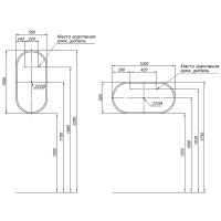 Зеркало Aquanet Монте 50 с подсветкой и подогревом с сенсорным выключателем арт-288970 — фото 6, Зеркала в ванную комнату