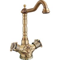 Смеситель для кухни ZorG Antic Бронза арт-A 3005K-BR — фото 1, Смесители для кухни