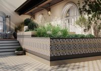 Керамическая плитка Kerama Marazzi Амстердам коричневый темный матовый настенная 6х28,5 см арт-26306 — фото 3, Керамическая плитка