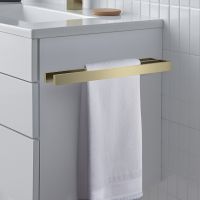 Полотенцедержатель Timo Petruma двойной Золото матовое арт-15252/17 — фото 6, Полотенцедержатели