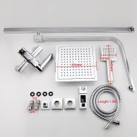 Товар: Душевая система Frap Хром арт-F2420 - фото 7 Душевая система Frap Хром арт-F2420 — фото 7, Душевые стойки