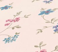 Обои AS Creation Maison Charme Винил на флизелине (0,53*10,05) Розовый/Зеленый/Синий, Цветы арт-39071-1 — фото 3, Обои для стен