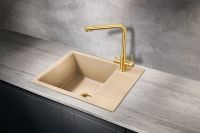 Кухонная мойка Milacio Navarra 60 Cuarzo Бежевая арт-MC.77074 — фото 3, Кухонные мойки