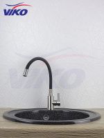 Смеситель для кухни Viko Нержавеющая сталь Черный арт-V-4428 — фото 3, Смесители для кухни