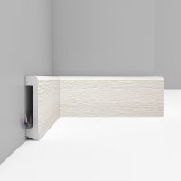 Товар: Плинтус Decomaster 2400x80x17 мм арт-D235-16 - фото 2 Плинтус Decomaster 2400x80x17 мм арт-D235-16 — фото 2, Плинтуса напольные