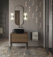 Зеркало Kerama Marazzi Cono 42 CO.mi.Pl.42\BLK с подсветкой Черное матовое с бесконтактным выключателем арт-CO.mi.PL.42\BLK — фото 2, Зеркала в ванную комнату