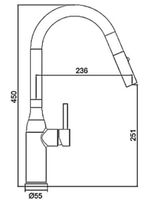Смеситель для кухни Gappo Черный матовый арт-G4398-46 — фото 11, Смесители для кухни