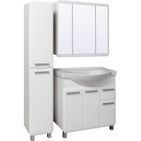 Товар: Шкаф пенал Runo Эрика 30 Белый арт-УТ000003637 - фото 3 Шкаф пенал Runo Эрика 30 Белый арт-УТ000003637 — фото 3, Пеналы для ванной комнаты