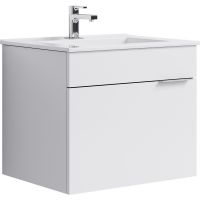 Тумба под раковину Aqwella Бриг 60 подвесная Белый арт-Br.01.06/1/W — фото 1, Тумбы под раковину