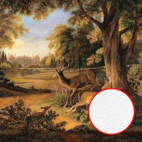 Фреска Ortograf Животные 30516 Фактура бархат FX Флизелин (2,7*2,7) Коричневый, Животные/Пейзаж/Живопись арт-30516 (бархат FX) — фото 1, Фрески