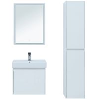 Тумба под раковину Aquanet Nova Lite 60 подвесная Белая арт-242574 — фото 4, Тумбы под раковину