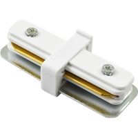 Коннектор Artelamp Track accessories Белый арт-A130233 — фото 1, Комплектующие для освещения