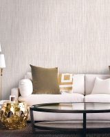 Обои Prima Italiana Colomba Винил на флизелине (1,06*10) Серый/Бежевый, Рогожка арт-80642 — фото 2, Обои для стен