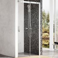 Душевая дверь Ravak Matrix MSD2-120 R профиль Хром стекло Transparent арт-0WPG0C00Z1 — фото 1, Раздвижные душевые двери