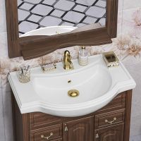 Товар: Тумба под раковину Opadiris Риспекто 80 Орех антикварный арт-00-00006025 - фото 3 Тумба под раковину Opadiris Риспекто 80 Орех антикварный арт-00-00006025 — фото 3, Тумбы под раковину