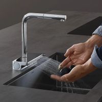 Смеситель для кухни Hansgrohe Aquno Select M81 Хром арт-73830000 — фото 5, Смесители для кухни