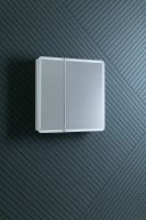 Зеркальный шкаф Aquanet Оптима 80 с подсветкой Белый арт-311862 — фото 7, Зеркальные шкафы в ванную