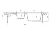 Кухонная мойка Aquaton Делия 87 Серая арт-1A716232DE230 — фото 5, Кухонные мойки