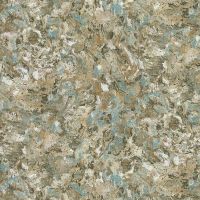 Обои Decori-Decori Carrara Винил на флизелине (1,06*10,05) Бирюзовый/Бежевый, Мрамор арт-82655 — фото 1, Обои для стен