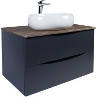 Товар: Тумба под раковину Bond Cube 80 подвесная Серая матовая Дуб арт-T09807 - фото 12 Тумба под раковину Bond Cube 80 подвесная Серая матовая Дуб арт-T09807 — фото 12, Тумбы под раковину