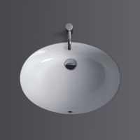 Раковина Simas Top E Lavabi D Arredo 58 S53 bi Белая арт-S53bi — фото 1, Раковины встраиваемые снизу