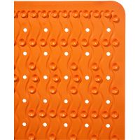 Коврик для душа Ridder Playa 54x54 Оранжевый арт-68414 — фото 2, Коврики для ванной комнаты