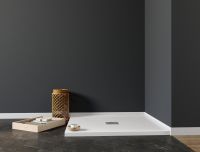 Душевой поддон из искусственного камня Aquanet Pleasure 100x100 с антискользящим покрытием арт-256322 — фото 5, Душевые поддоны из искусственного камня